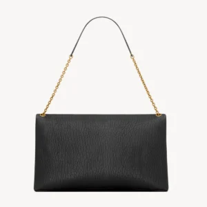 Saint Laurent Cassandre Large Lambskin Chain Pouch with YSL Logo