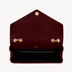 Saint Laurent Loulou Large Matelassé Lambskin Chain Shoulder Bag with YSL Monogram